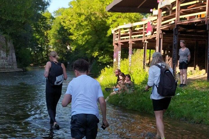 Vilnele River Walking Tour and Uzupis Experience