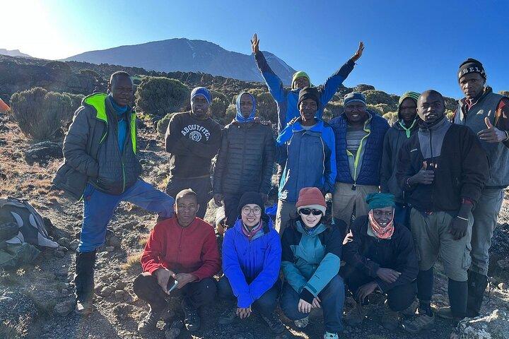 8 Days Lemosho Route Climbing Mount Kilimanjaro