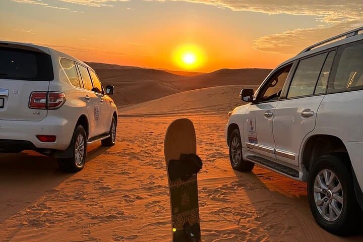 Dubai Dune Buggy & VIP Desert Safari with BBQ Dinner