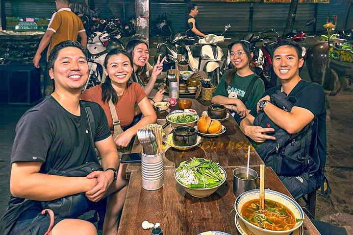 Private Sai Gon "Foodie" By Night Motorbike Tour