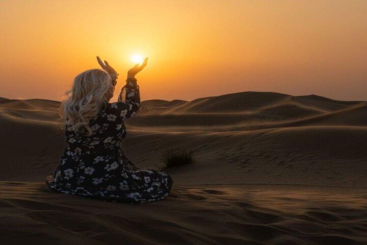 Dubai: Private Desert Tour with Air conditioning Premium camp