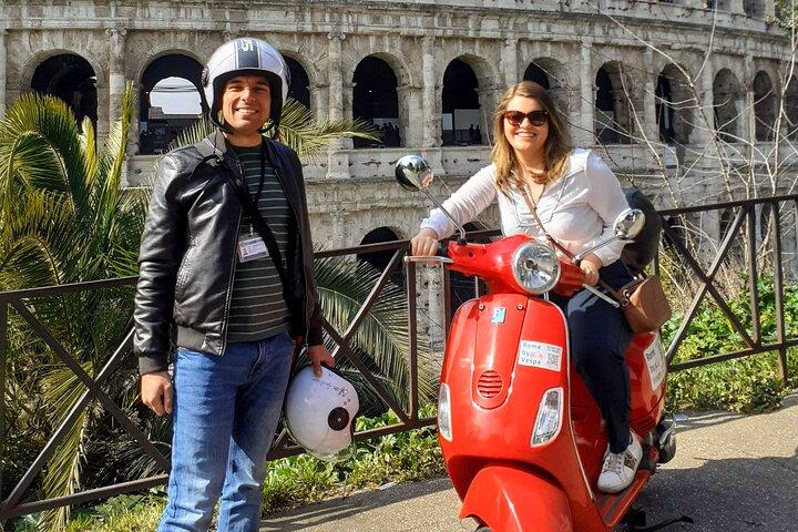 Drive Your Own Vespa Through Rome with a Local Guide