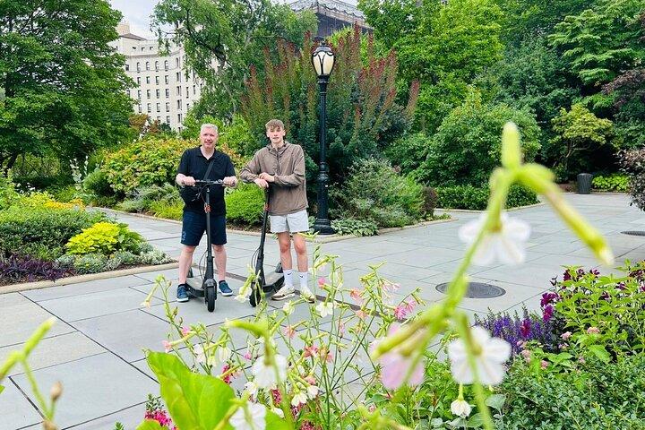 New York Central Park Guided Electric Scooter Tour
