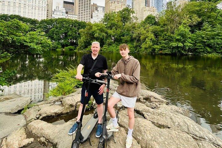 New York Central Park Guided Electric Scooter Tour
