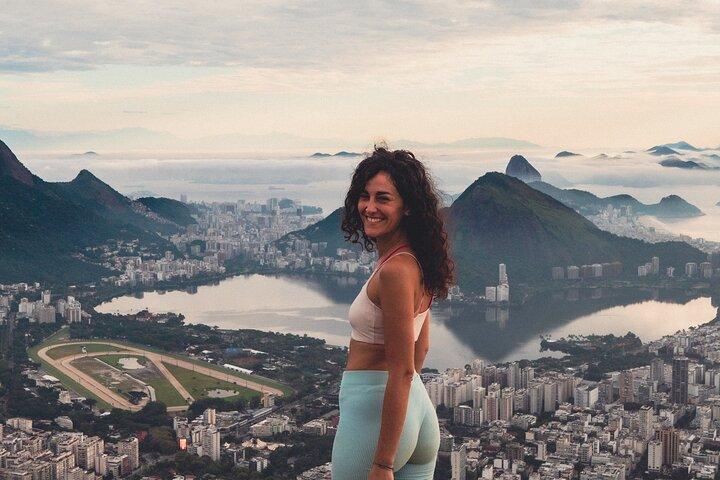 Two Brothers Hike in Rio de Janeiro At sunrise