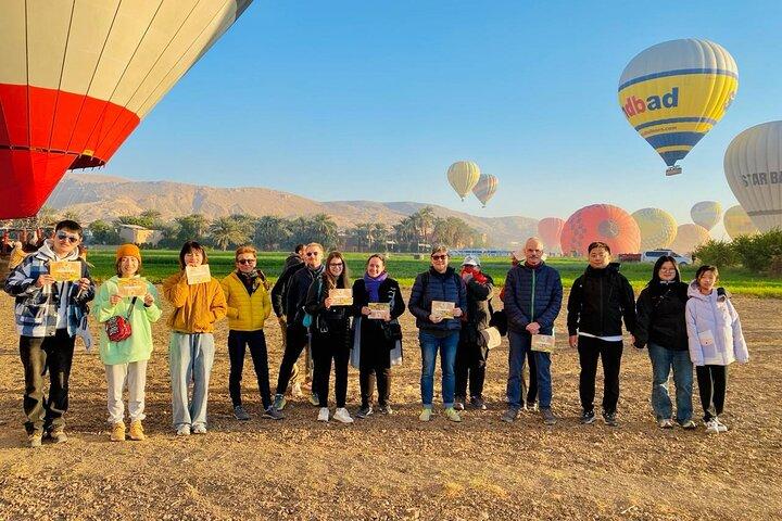Sunrise Ballooning ride luxor with hotel pick up & drop off