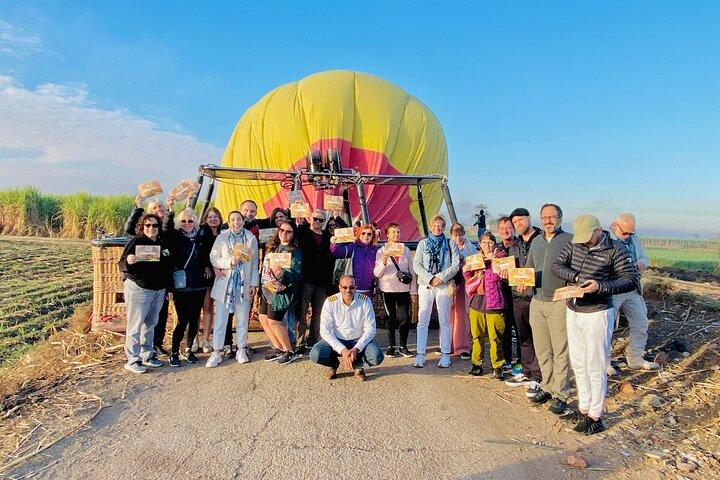 Sunrise Ballooning ride luxor with hotel pick up & drop off