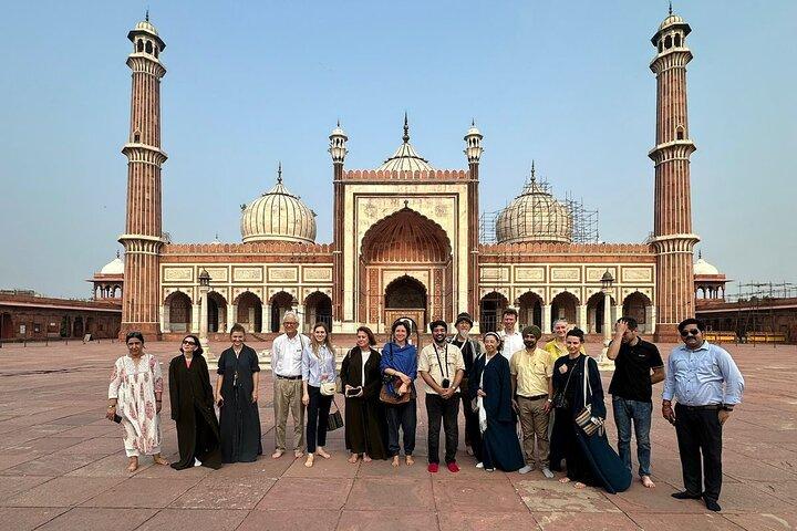 Old Delhi Walking Tour: Food, Culture & Spice Bazaars