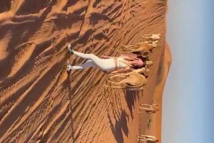 Evening Desert Safari with BBQ Buffet Camel Ride and Arabic Shows