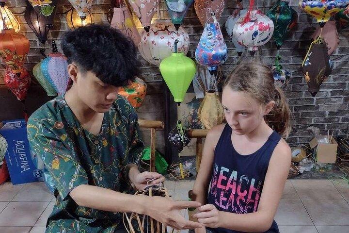 Experience Making Lantern with Happy Smile in Hoi An Old Town