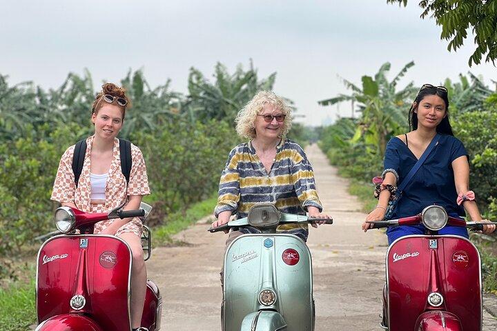 Hanoi Vespa Tours: Hanoi Countryside Vintage Vespa Tours