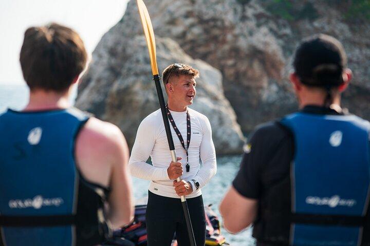 Dubrovnik: Sunset Kayak & Snorkel Tour with Wine & Water