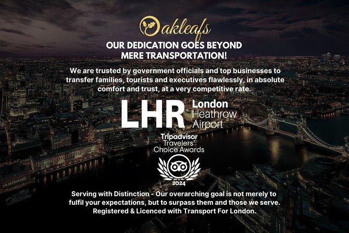 Heathrow Airport Transfer To & From Central London - Meet & Greet