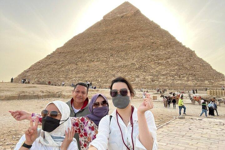 Pyramids & Sphinx ,Sakkara, Dahshur , ATV, CAMEL ,Lunch ,Entrance