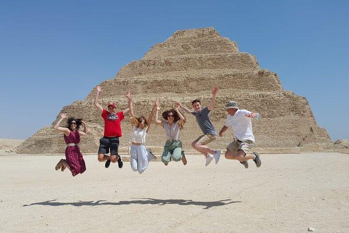 Pyramids & Sphinx ,Sakkara, Dahshur , ATV, CAMEL ,Lunch ,Entrance