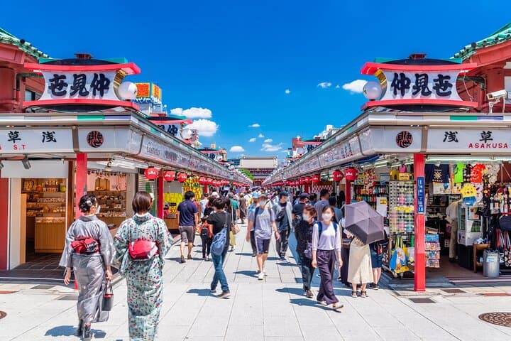 Tokyo: Asakusa Walking Tour -Sumida River to Senso-ji Temple