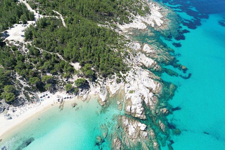Drive & Cruise at Blue Lagoon, Sithonia, Halkidiki, Private Tour