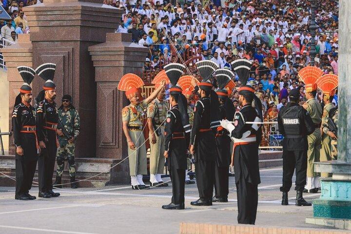 Amritsar: Wagah Border Flag-Lowering Ceremony Tour