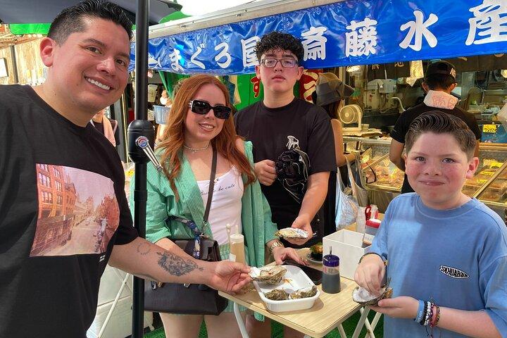 Tsukiji Fish Market Culture Walking and Food Tour