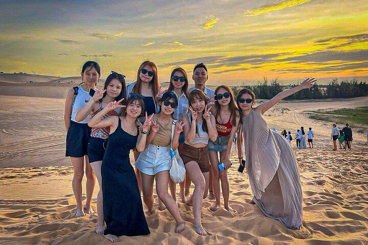 Breathtaking Sunset at Mui Ne Sand Dunes: A Must-See Experience