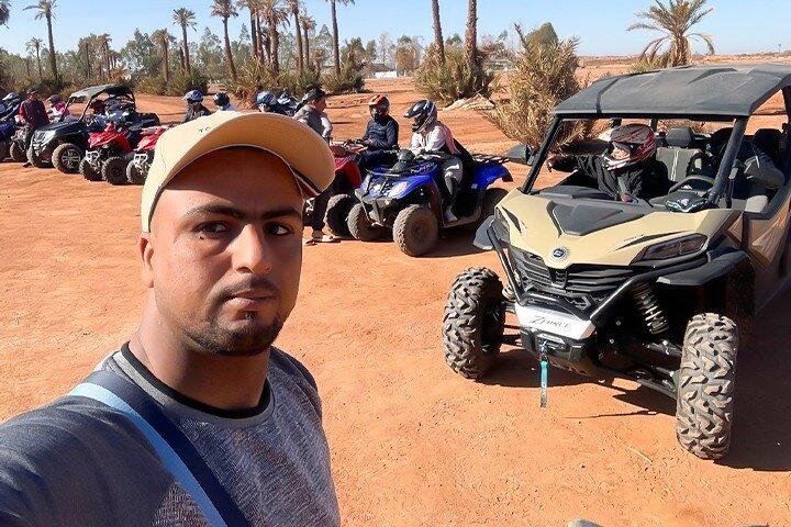Marrakech Palmeraie Buggy 1000cc tour For 4 Peoples