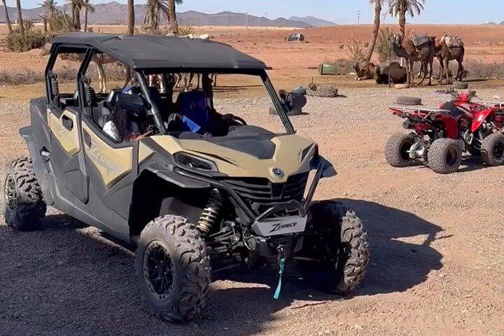 Marrakech Palmeraie Buggy 1000cc tour For 4 Peoples