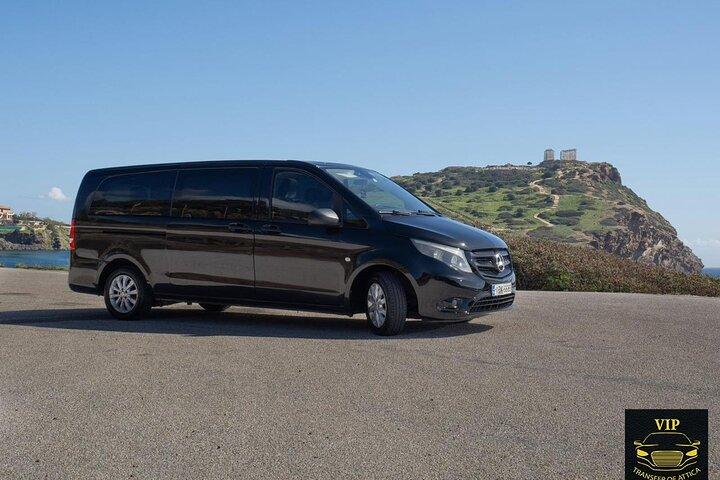 Private Athens Transfer Airport/Port -Greek Tours-Hourly service