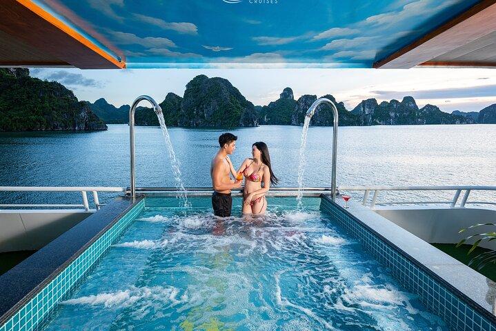 Halong Bay Carnival Cruise Kayak, Explore Caves, Lunch and Party