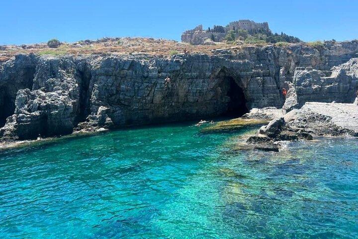 Faliraki: 3 Hour Cruise to Anthony Quinn, Ladiko & Afandou Bay