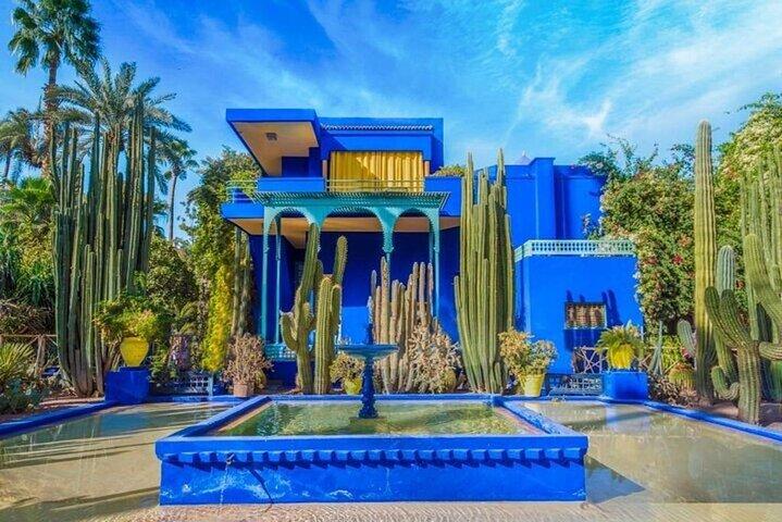 Majorelle Garden and Palmeraie Camel Ride in Marrakech