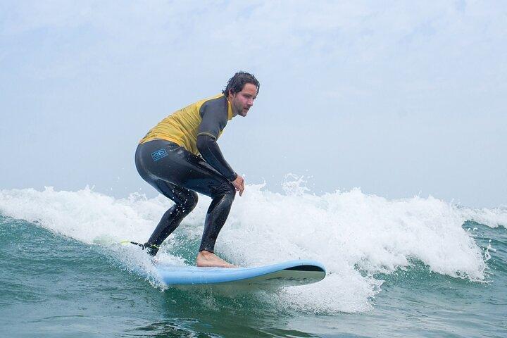 Beginner Surf Lesson at the Beautiful Algarvian West Coast