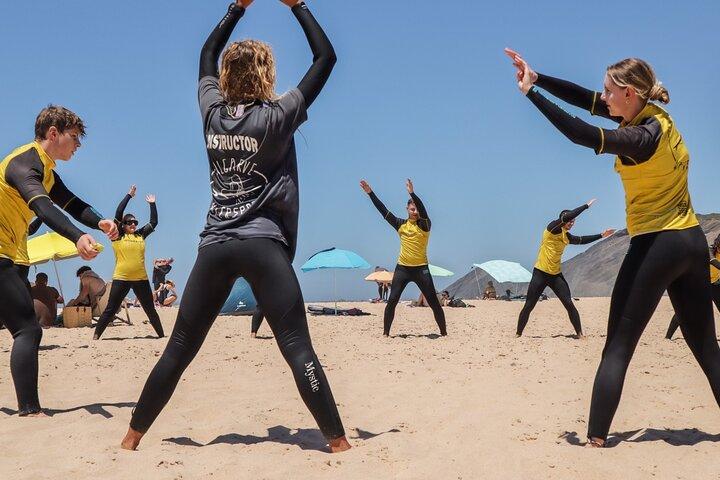 Beginner Surf Lesson at the Beautiful Algarvian West Coast