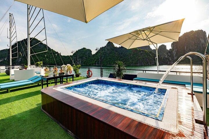 Best Seller Halong Bay Day Cruise with Buffet Lunch & Jacuzzi