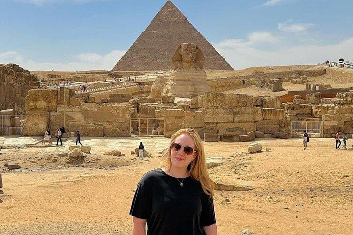 Private day tour Giza pyramids,camel ride,sphinx,Sakkara, Memphes