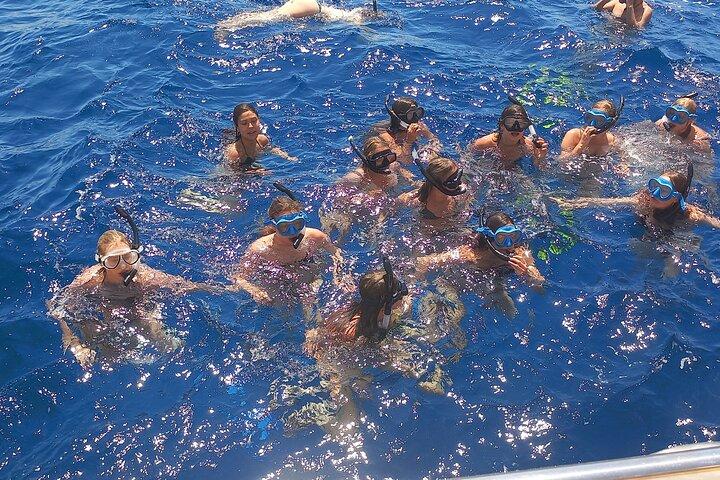 Yellow Semi Submarine Mini Cruise with a Swim Stop