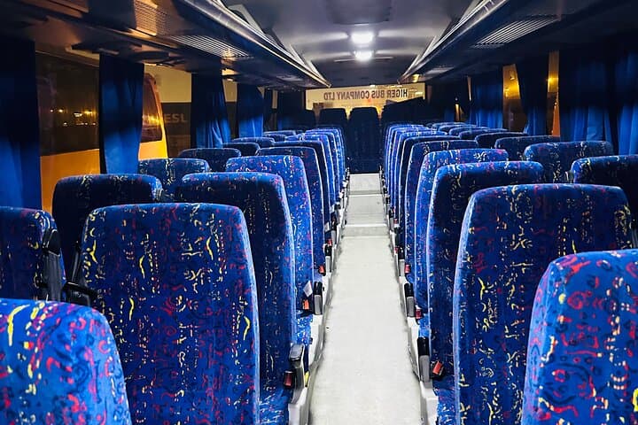 50 Seater Private luxury Tourist Bus