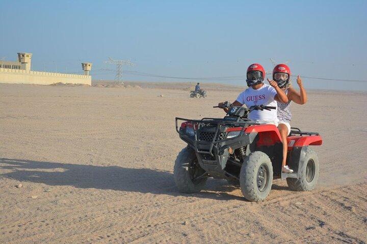 Sea and Desert tour by Quad Biking in Makadi Bay