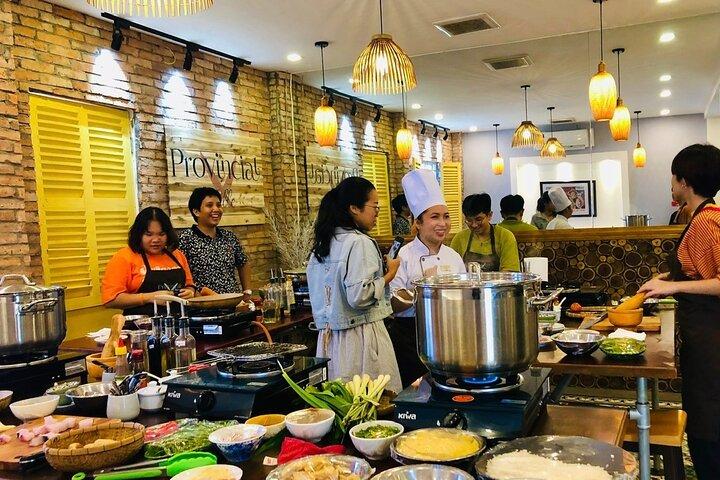 Cooking Class: 3 Course Traditional Meal by local Chef HCM