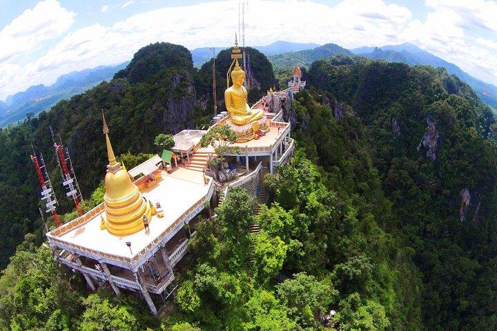 Emerald Pool, Hot Springs and Tiger Cave Temple Private Day Trip