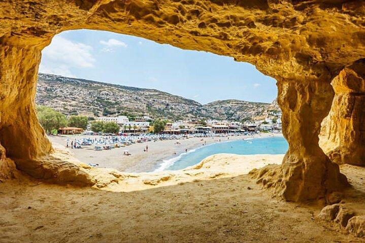 Matala Beach + Caves, Phaistos Palace & Southern Charm | Private