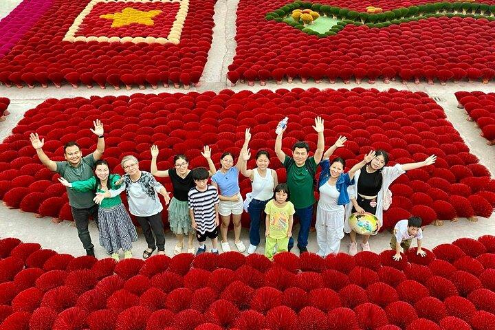 From Hanoi: Incense Village to Ninh Binh with Small Group of 9