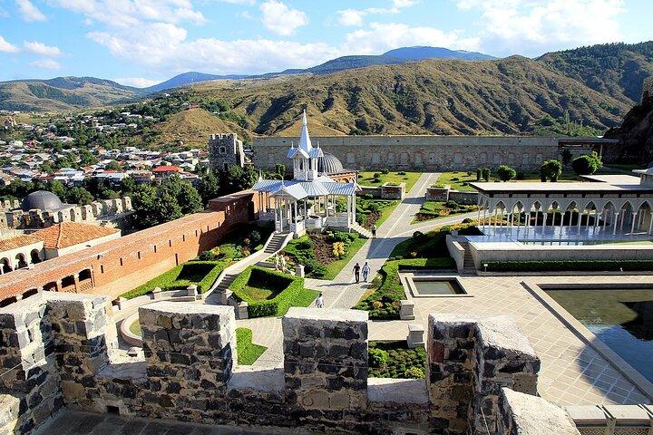Full Day Guided Shared Tour in Vardzia, Rabati and Borjomi