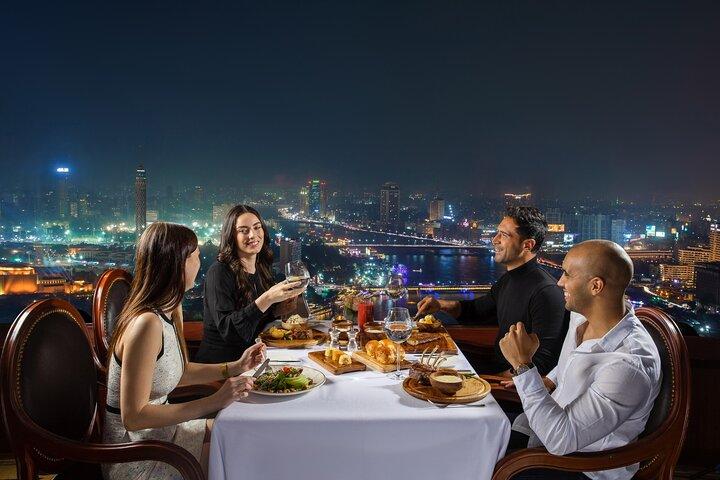 Book Dinner between clouds by full rotating restaurant