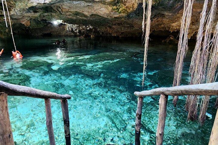 Full Day to Archaeological Zones of Tulum and Coba and Sacred Cenote