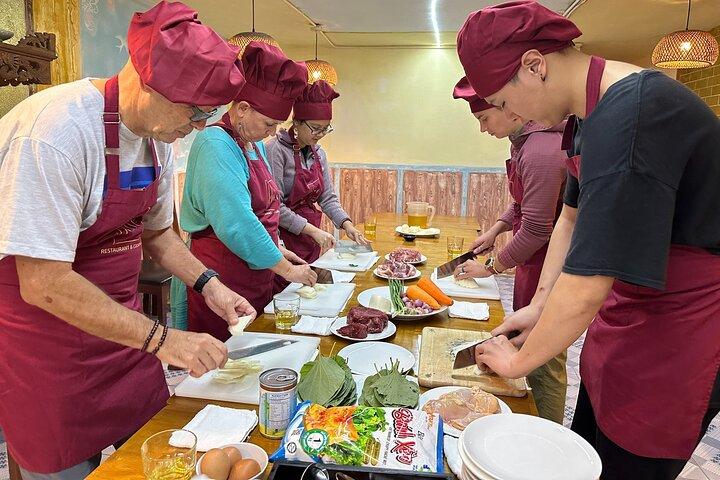 Authentic Vietnamese Cooking Class with Market Visit in HCMc