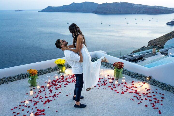 Proposal Photoshoot Santorini