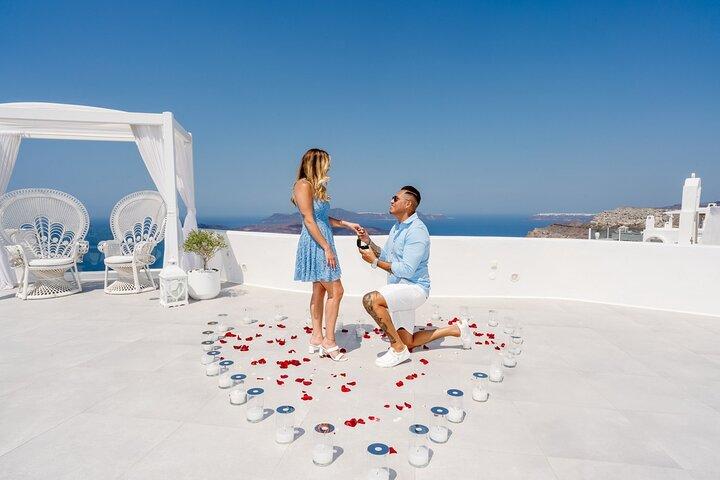 Proposal Photoshoot Santorini
