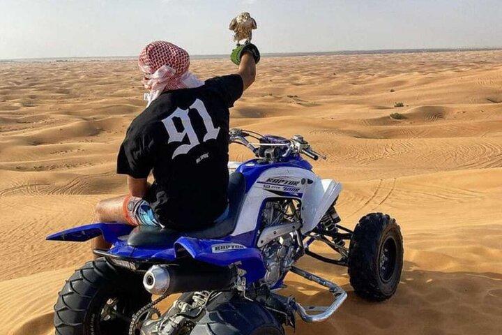 Dubai 4x4 Desert Safari, Quad Bike, Camel Ride & BBQ Dinner
