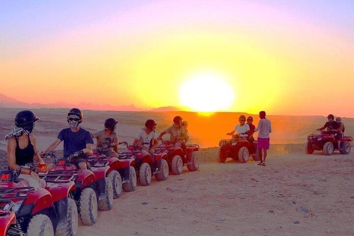 Sea and Desert tour by Quad Biking in Makadi Bay