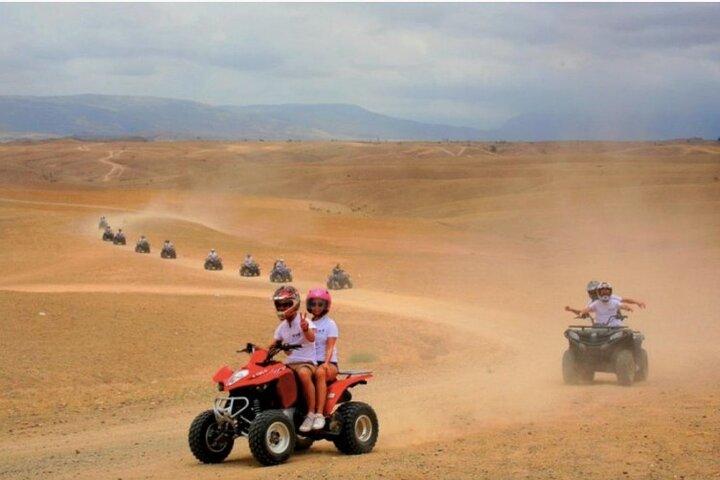 Thrill and Chill: Quad & Camel Ride Adventures in Agafay Desert